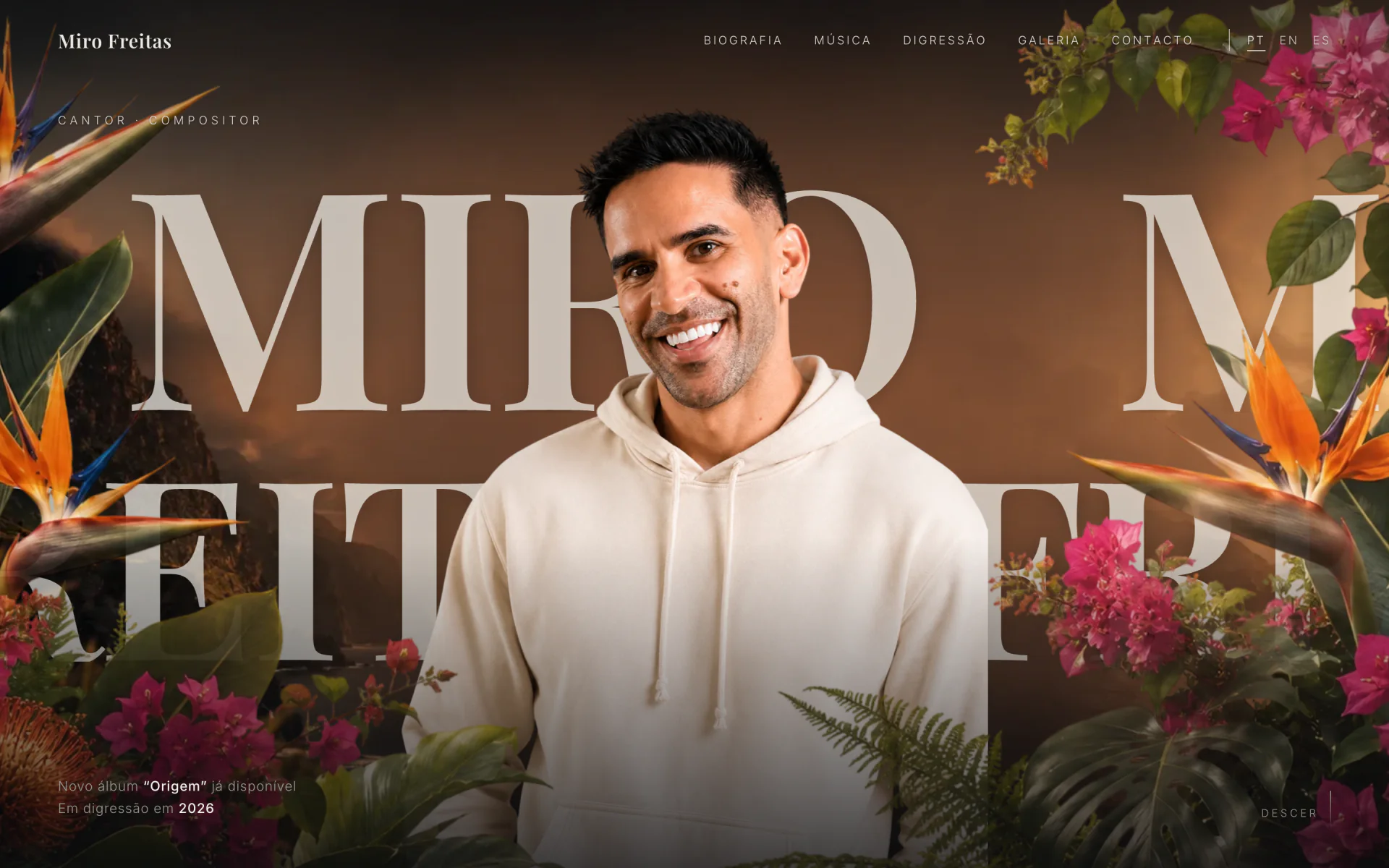 Miro Freitas, versão desktop